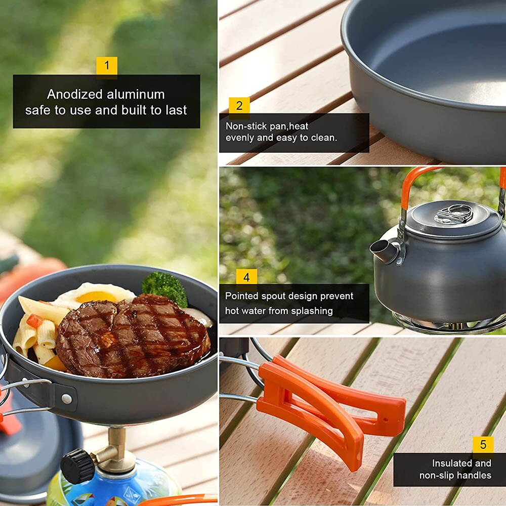 Compact Outdoor Cooking Set