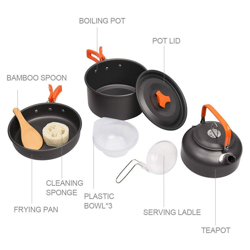 Compact Outdoor Cooking Set