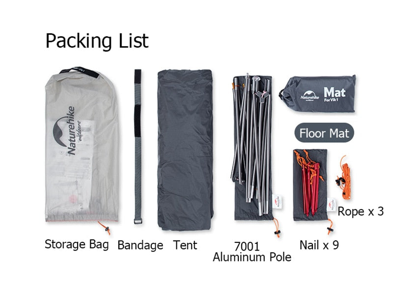 TrailTrek Ultralight 2-Person Outdoor Tent