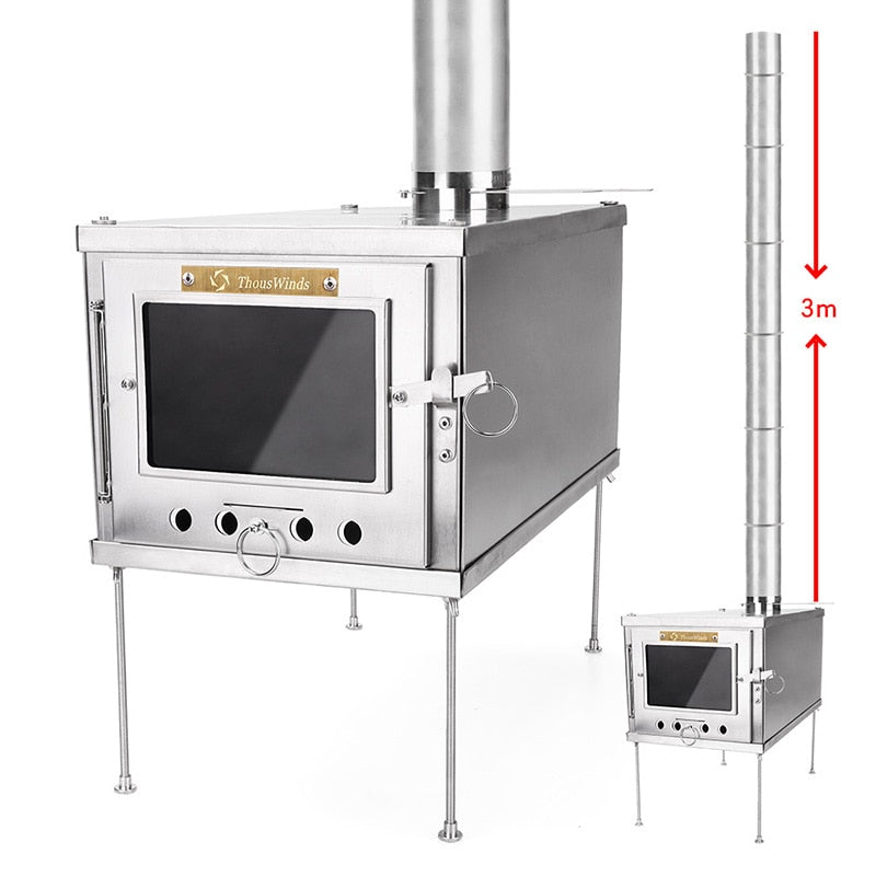 Winds Outdoor Ultralight Titanium Alloy Wood Stove