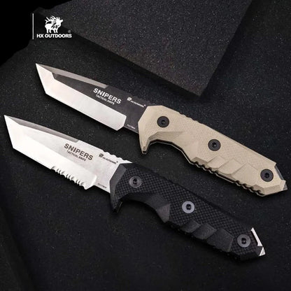 HX OUTDOORS Snipers Tactical Fixed Blade Knife: Precision Meets Power