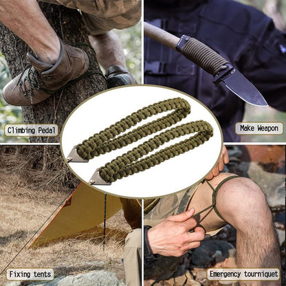 SurvivalCut Portable Rope Chain Saw: Outdoor Survival Tool