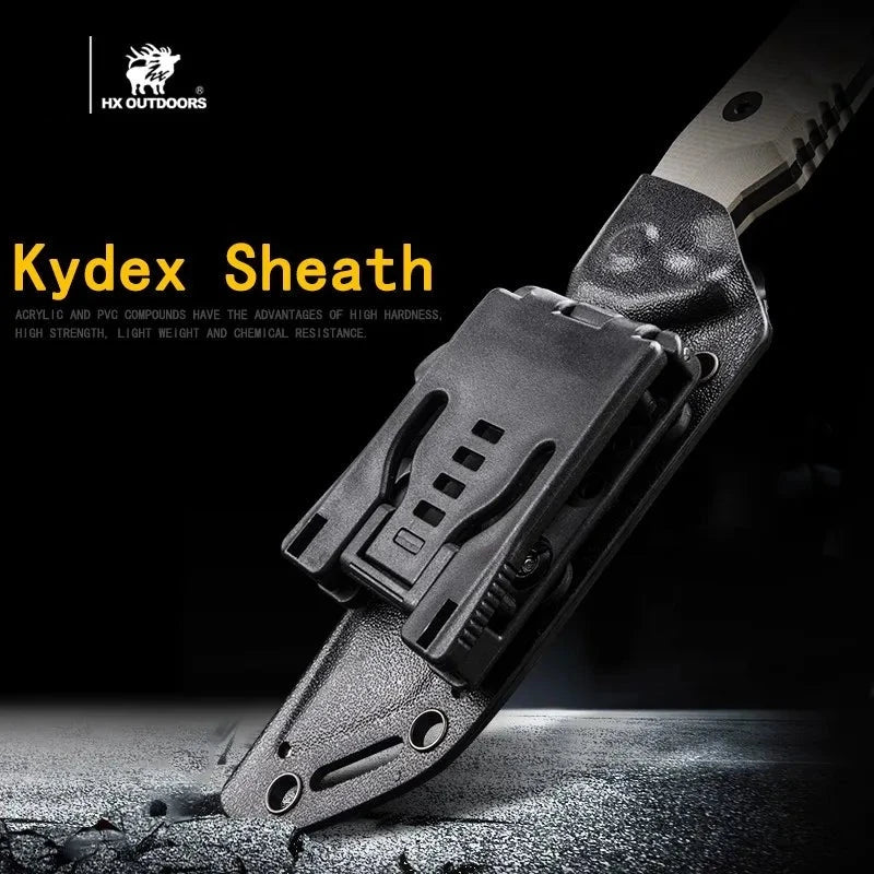 HX OUTDOORS Snipers Tactical Fixed Blade Knife: Precision Meets Power