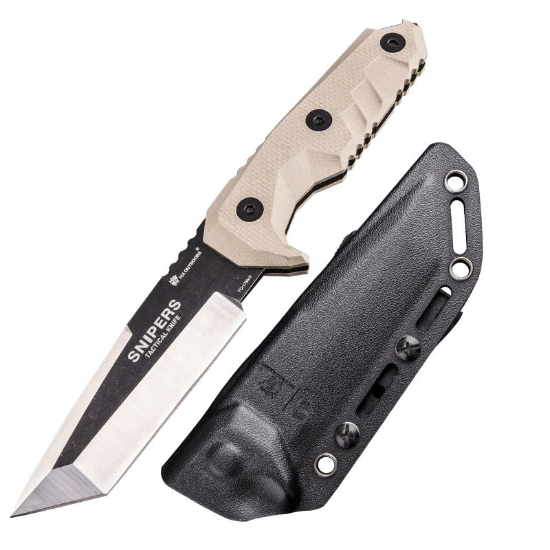 HX OUTDOORS Snipers Tactical Fixed Blade Knife: Precision Meets Power