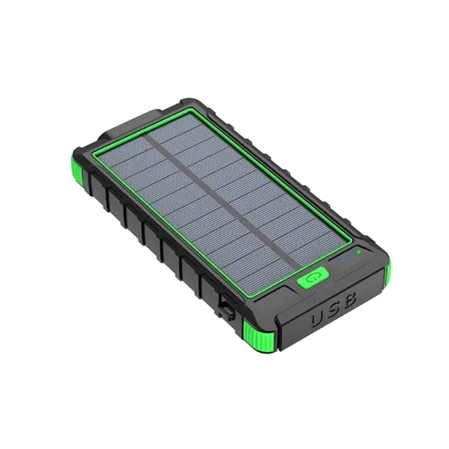 Solar Boost 20000mAh Portable Fast-Charging Power Bank