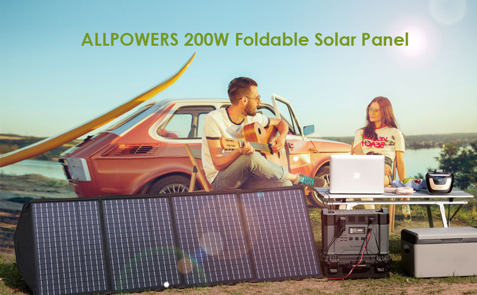ALLPOWERS R600-Portable Powerstation 200-watt included